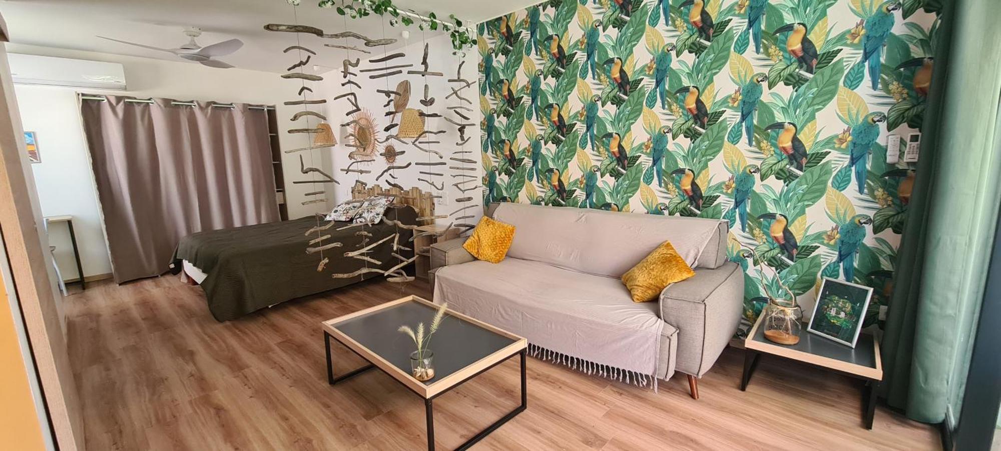 Coquet Appartement A 50 M Du Lagon Étang-Salé les Bains Extérieur photo